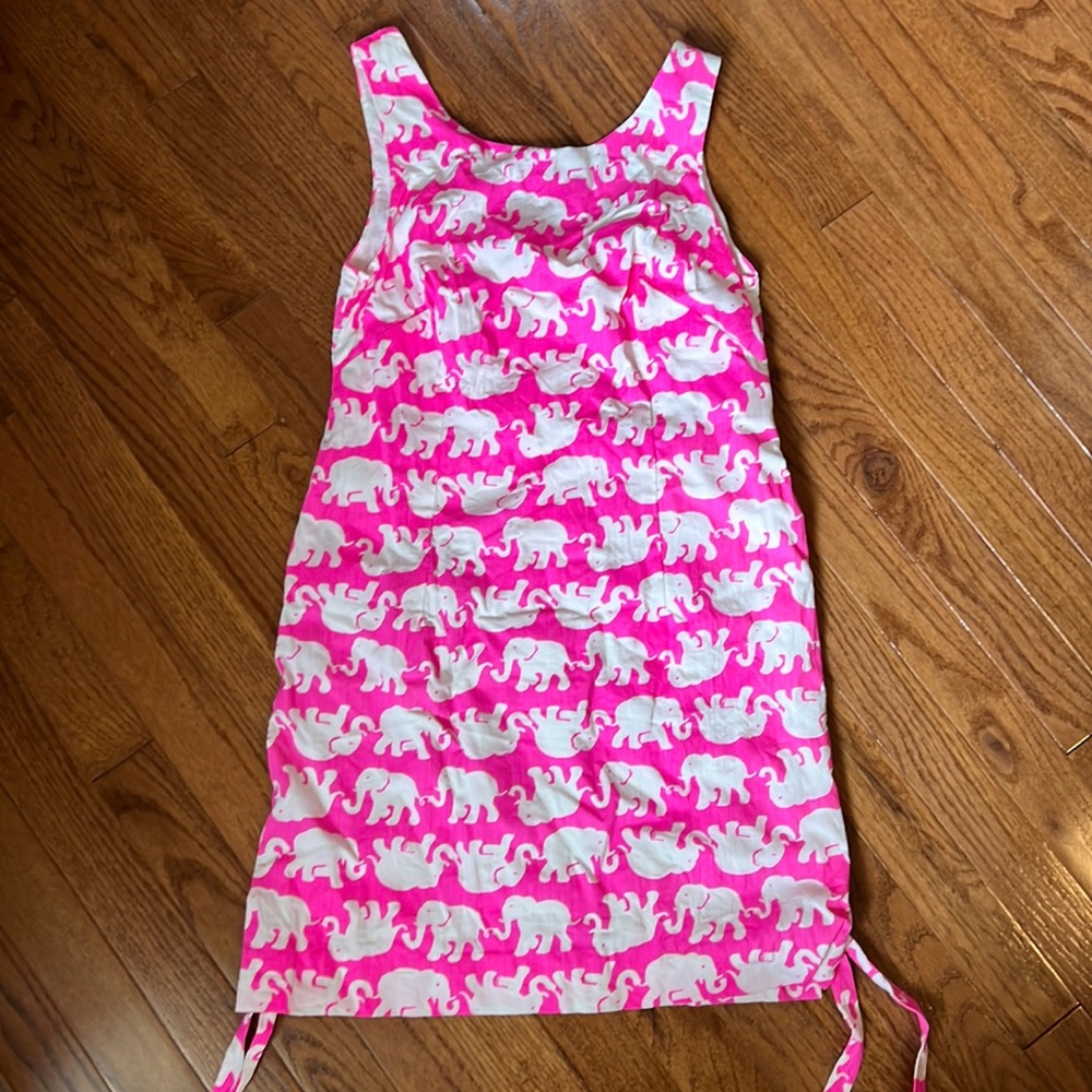 Pink Lilly Pulitzer elephant dress